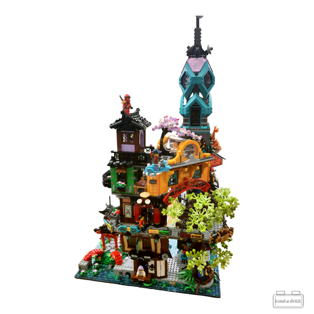 Rastløs hale Kirkestol Rent LEGO set: NINJAGO® City Gardens at Lend-a-Brick