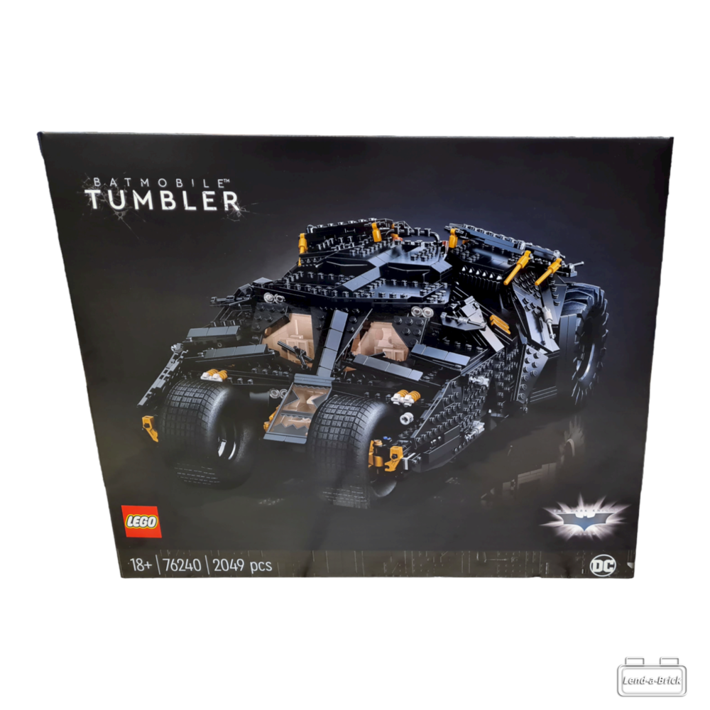 Rent LEGO set: LEGO® DC Batman™ La Batmobile™ Tumbler at Lend-a-Brick