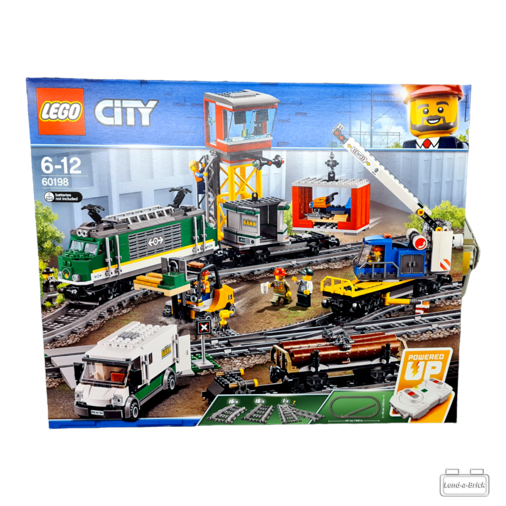 fysisk Grønland profil Rent LEGO set: Cargo Train at Lend-a-Brick