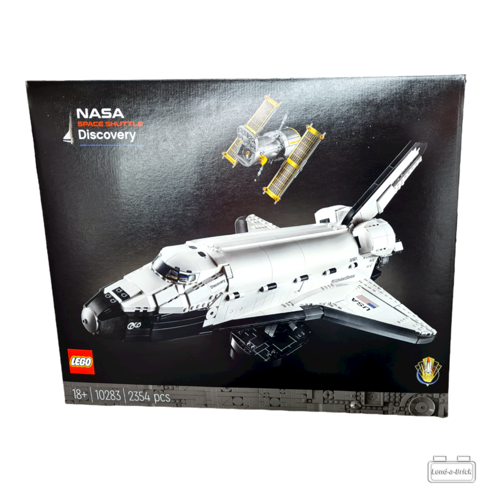 Lego's NASA Space Shuttle Discovery set with Hubble is a space