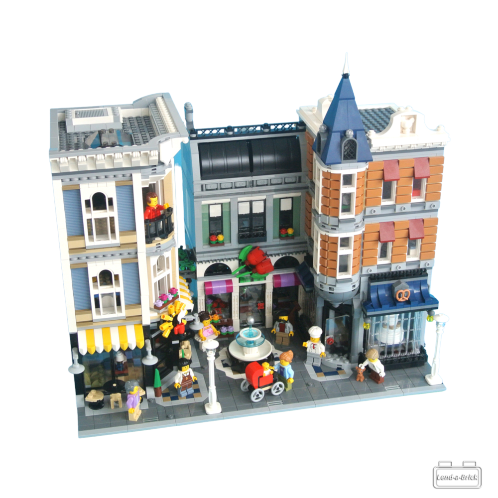 kinakål kompas forvisning Rent LEGO set: Assembly Square at Lend-a-Brick