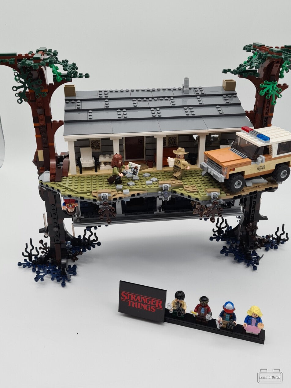 Lego stranger things upside down sale set