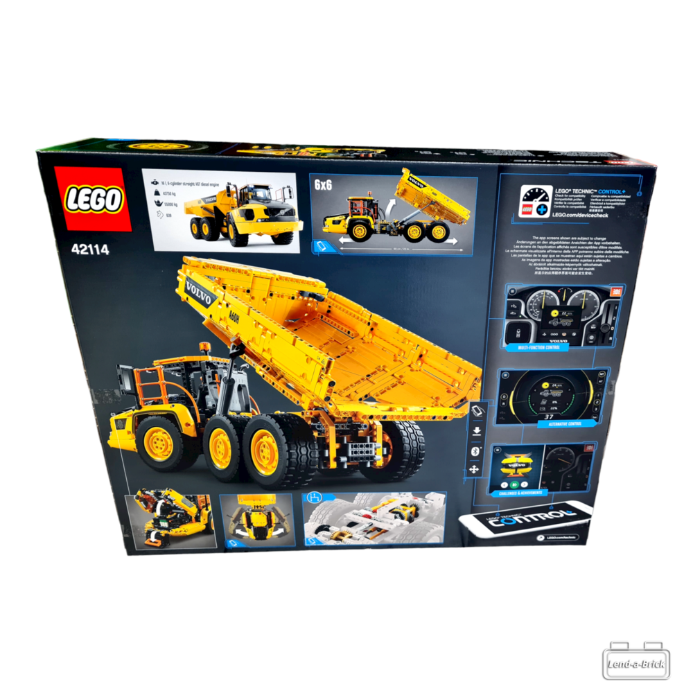 Buy LEGO Technic - 6x6 Volvo Articulated Hauler (42114) from