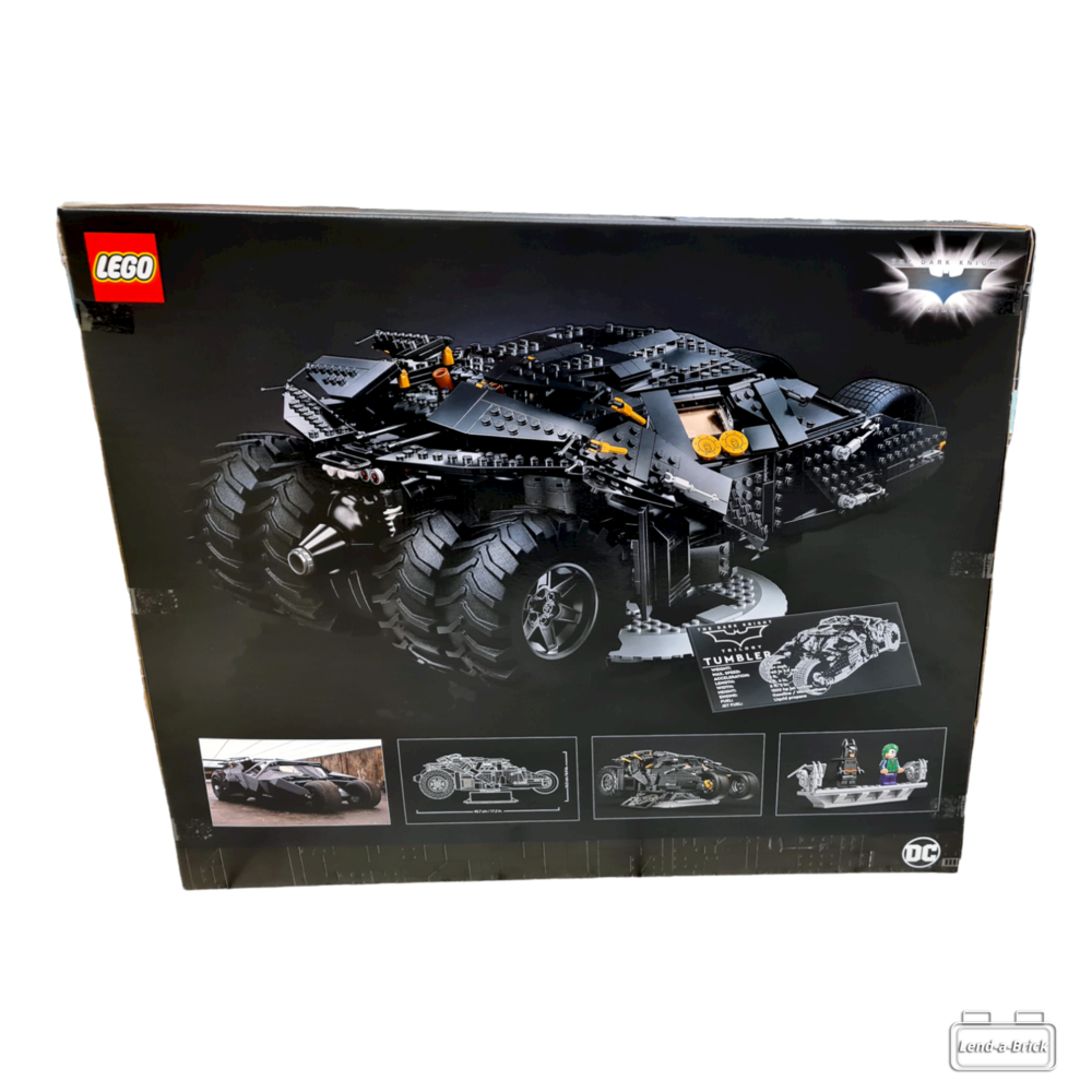 LEGO® DC Batman™ Batmobile™ Tumbler at  Lend-a-Brick.