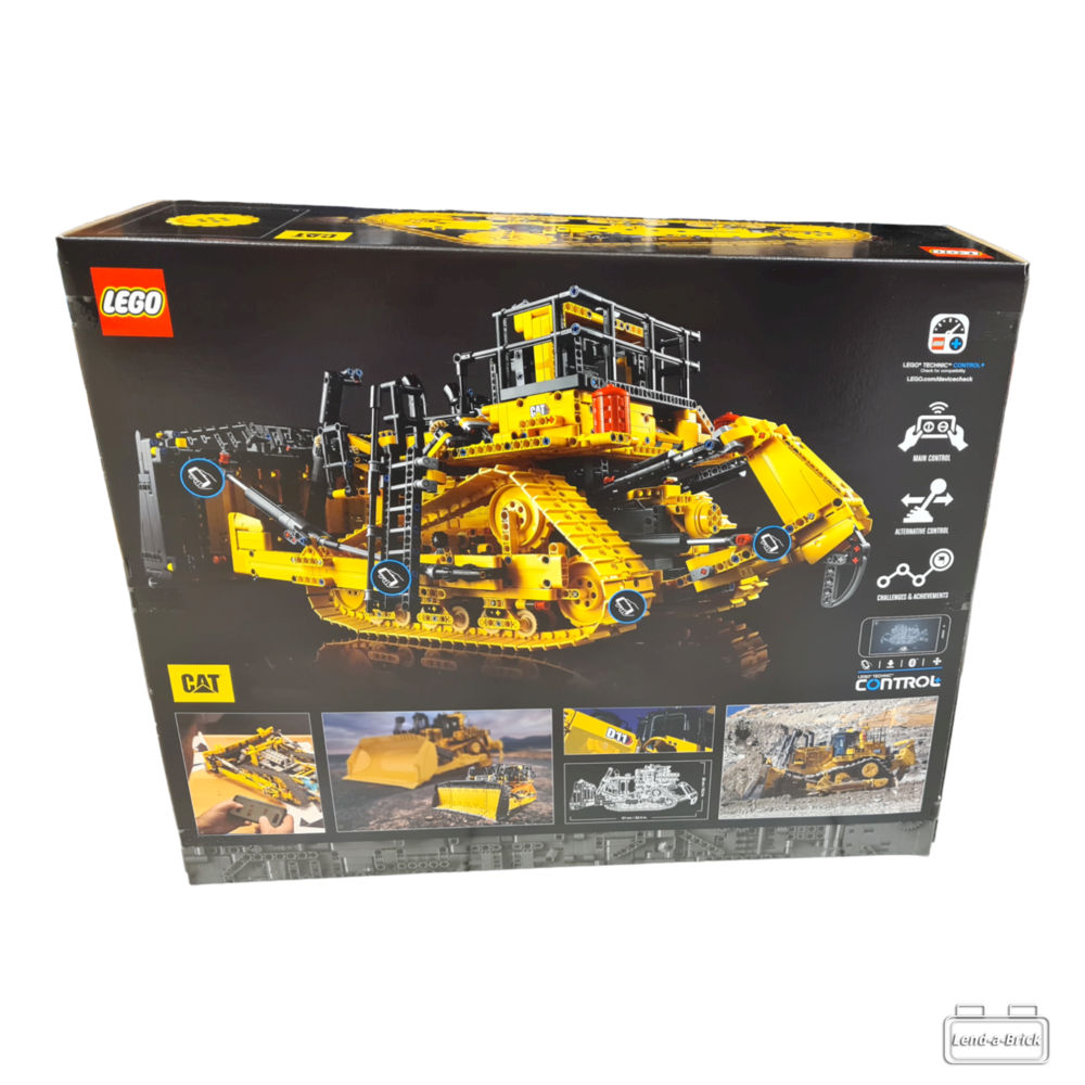 LEGO 42131 Bulldozer D11 Cat télécommandé - LEGO Technic - BricksDirec  Condition Nouveau.