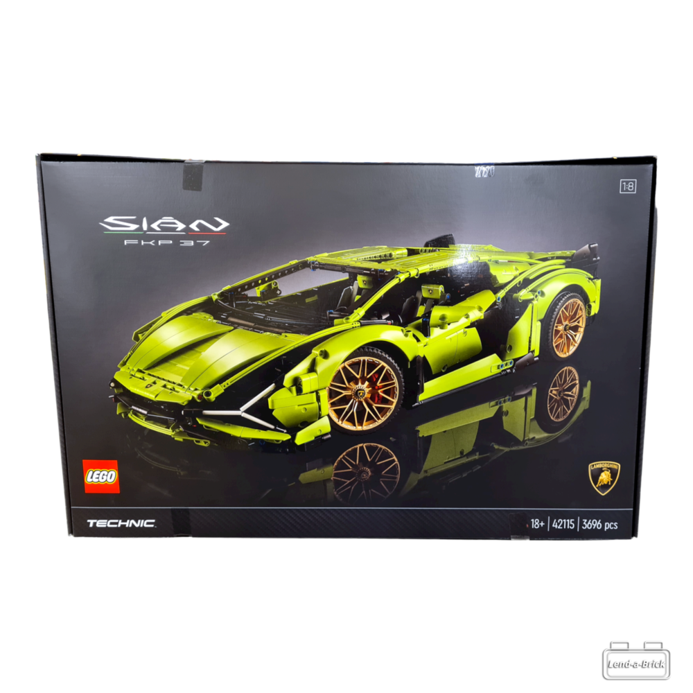 The LEGO Technic Lamborghini Sián FKP 37
