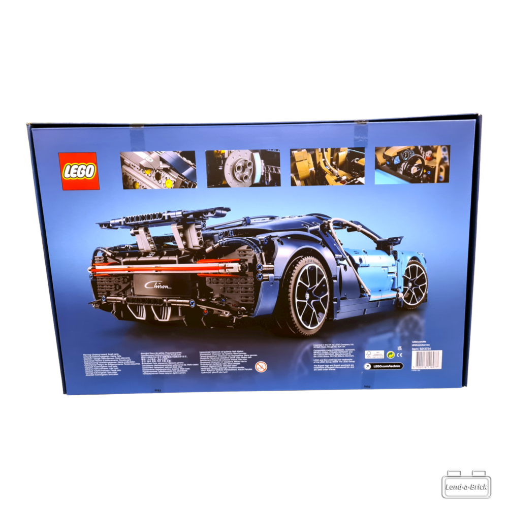 Rent LEGO set: Bugatti Chiron at Lend-a-Brick