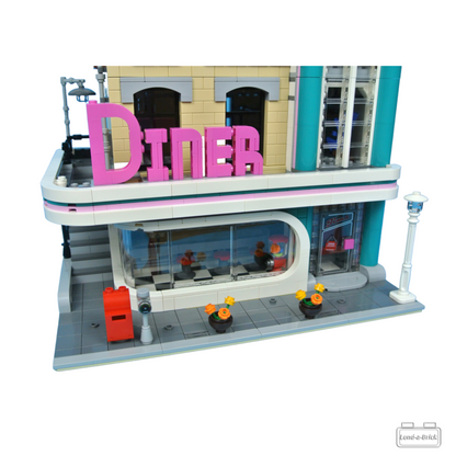 Downtown Diner at  Lend-a-Brick.