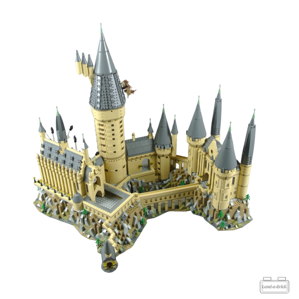 KOAEY Château Hogwarts Briques de construction, 7580 pièces Château