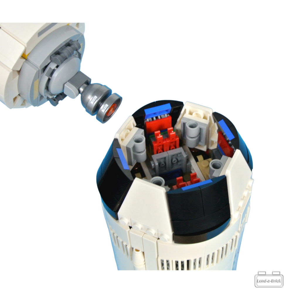 LEGO® NASA Apollo Saturn V at  Lend-a-Brick.