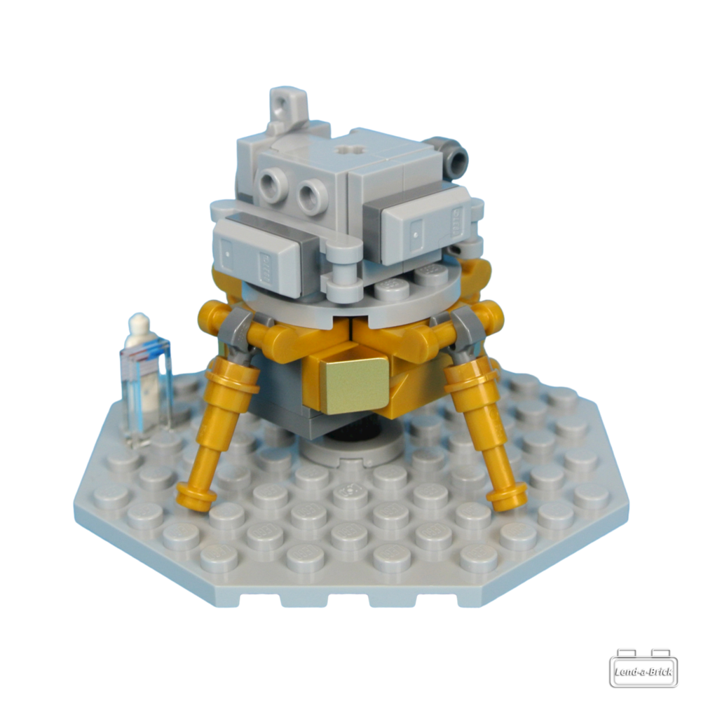 LEGO® NASA Apollo Saturn V at  Lend-a-Brick.