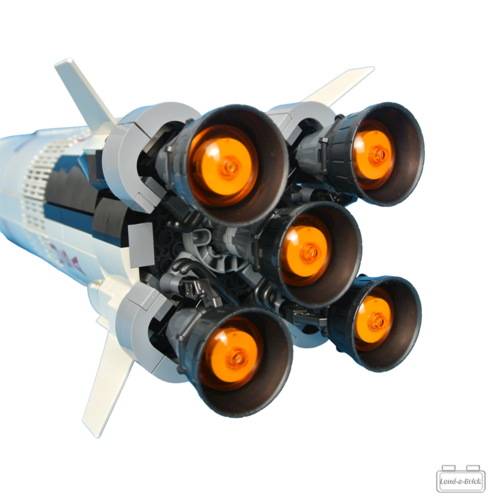 Rent LEGO set: LEGO® NASA Apollo Saturn V at Lend-a-Brick
