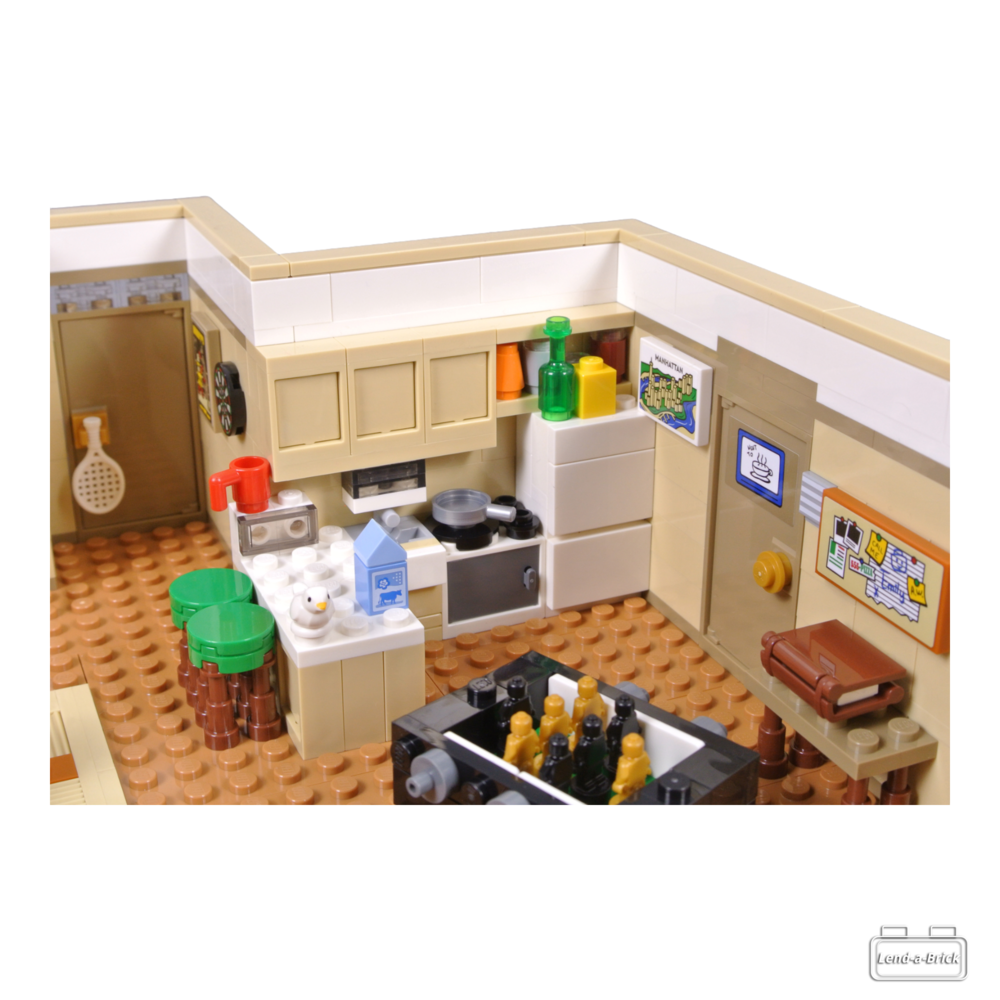 Rent LEGO set: Les appartements de Friends at Lend-a-Brick
