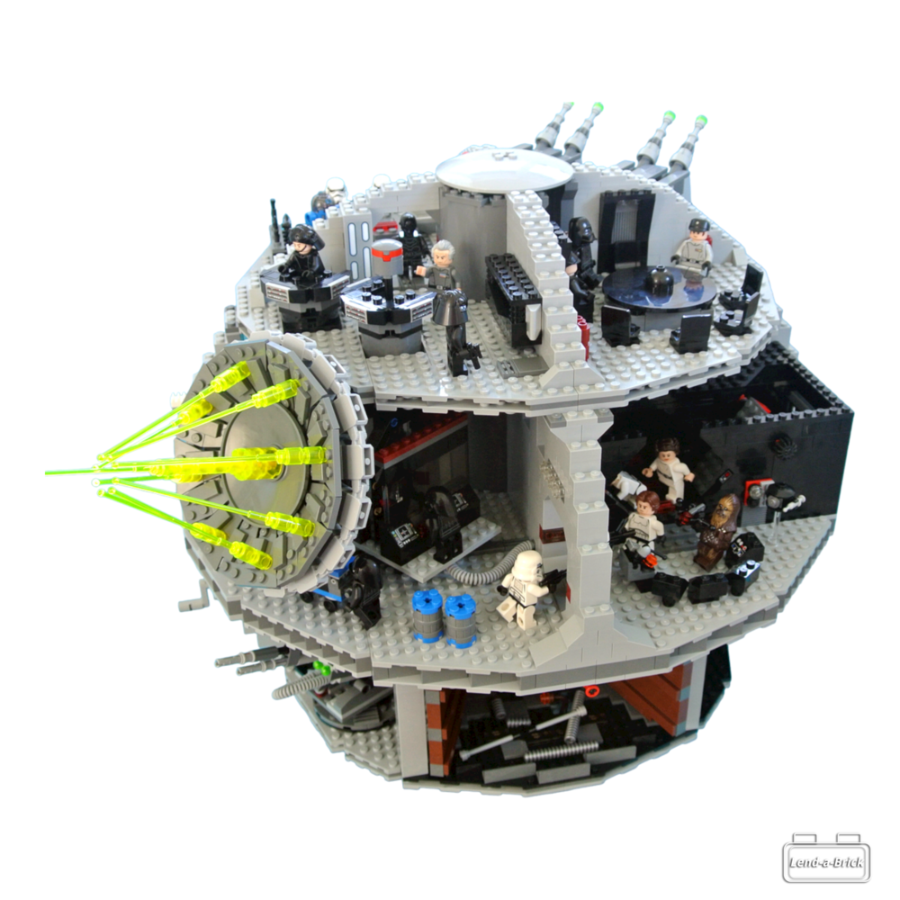 ækvator indre Bestil Rent LEGO set: Death Star™ at Lend-a-Brick