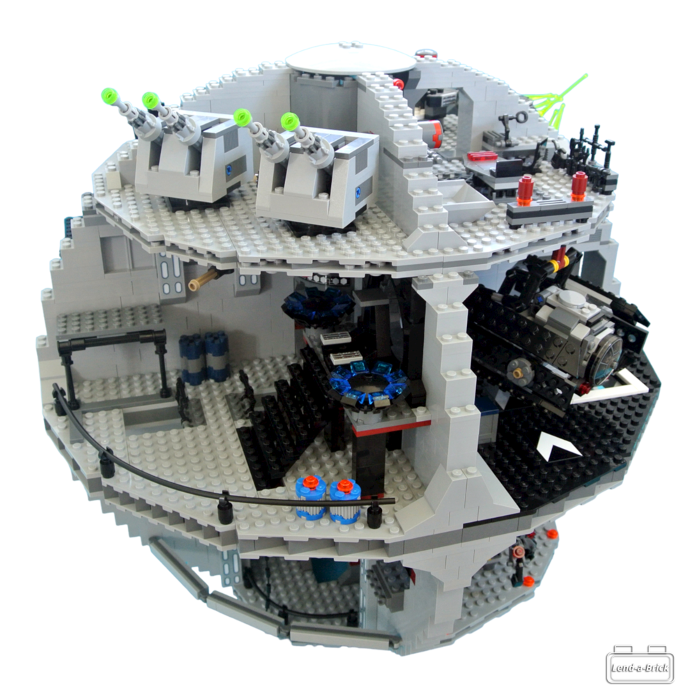 Death Star™ at  Lend-a-Brick.