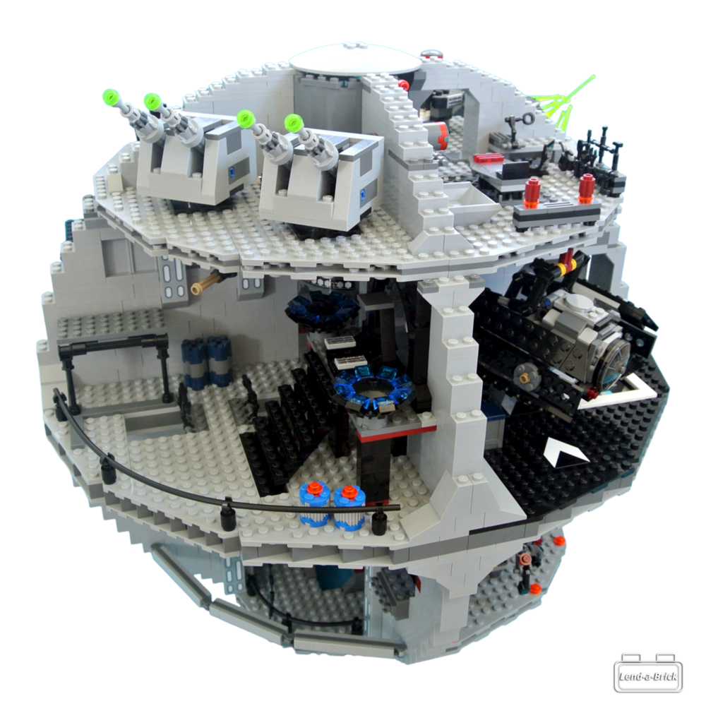 Rent LEGO set: Death Star™ Lend-a-Brick