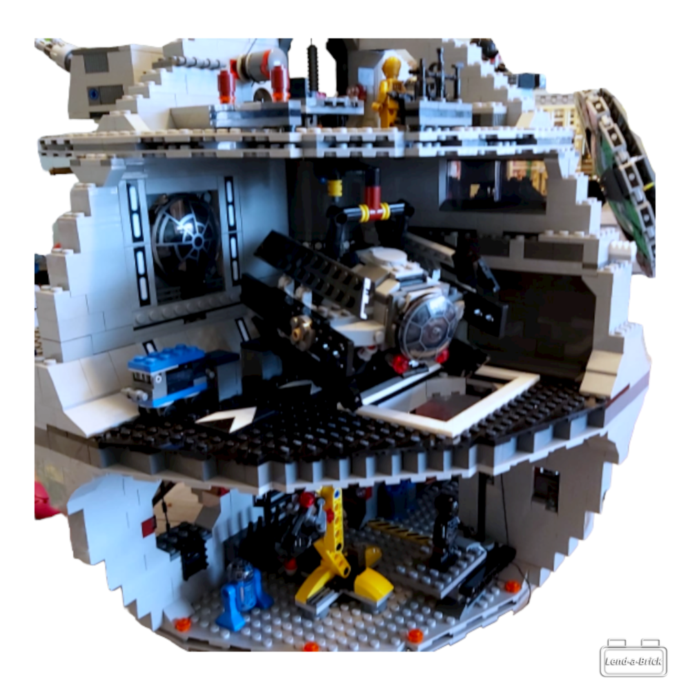 Death Star™ at  Lend-a-Brick.