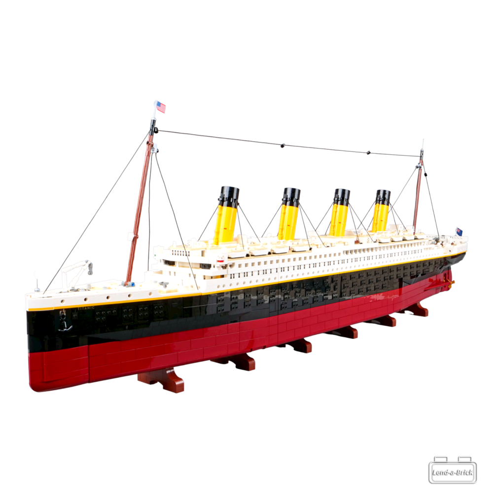 LEGO® Titanic at  Lend-a-Brick.